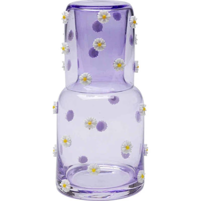 Flowers Tumbler Small Purple