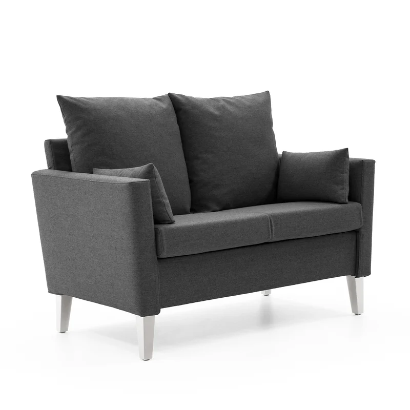 HELLAND Seniorensofa Bubble 2-Sitzer I gepolsterte Armlehnen
