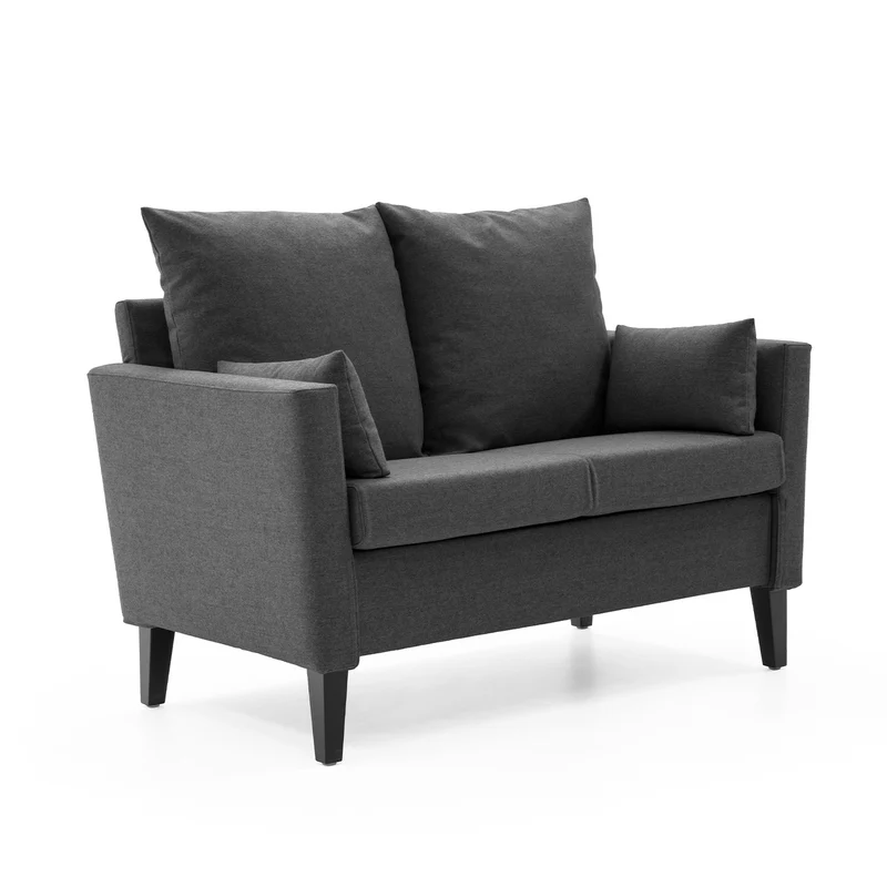 HELLAND Seniorensofa Bubble 2-Sitzer I gepolsterte Armlehnen