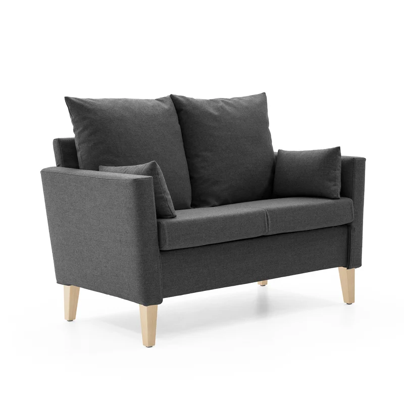 HELLAND Seniorensofa Bubble 2-Sitzer I gepolsterte Armlehnen