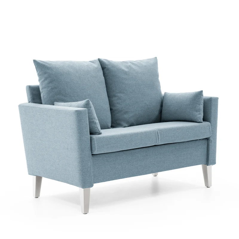 HELLAND Seniorensofa Bubble 2-Sitzer I gepolsterte Armlehnen