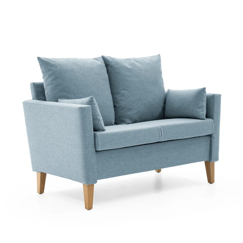 HELLAND Seniorensofa Bubble 2-Sitzer I gepolsterte Armlehnen