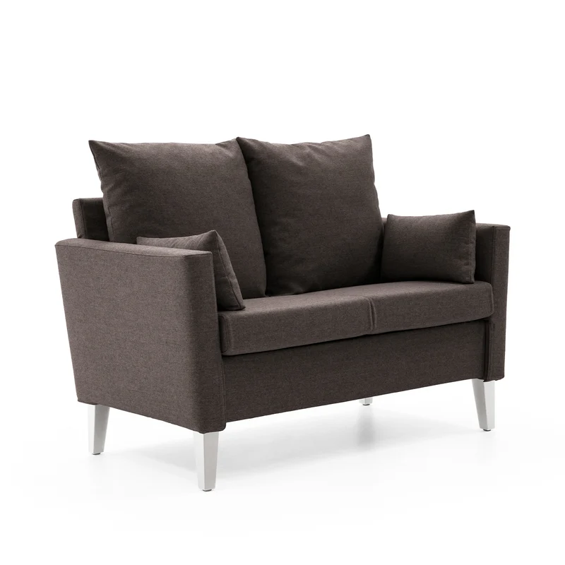 HELLAND Seniorensofa Bubble 2-Sitzer I gepolsterte Armlehnen