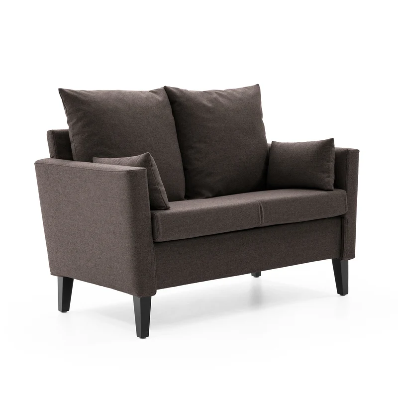 HELLAND Seniorensofa Bubble 2-Sitzer I gepolsterte Armlehnen