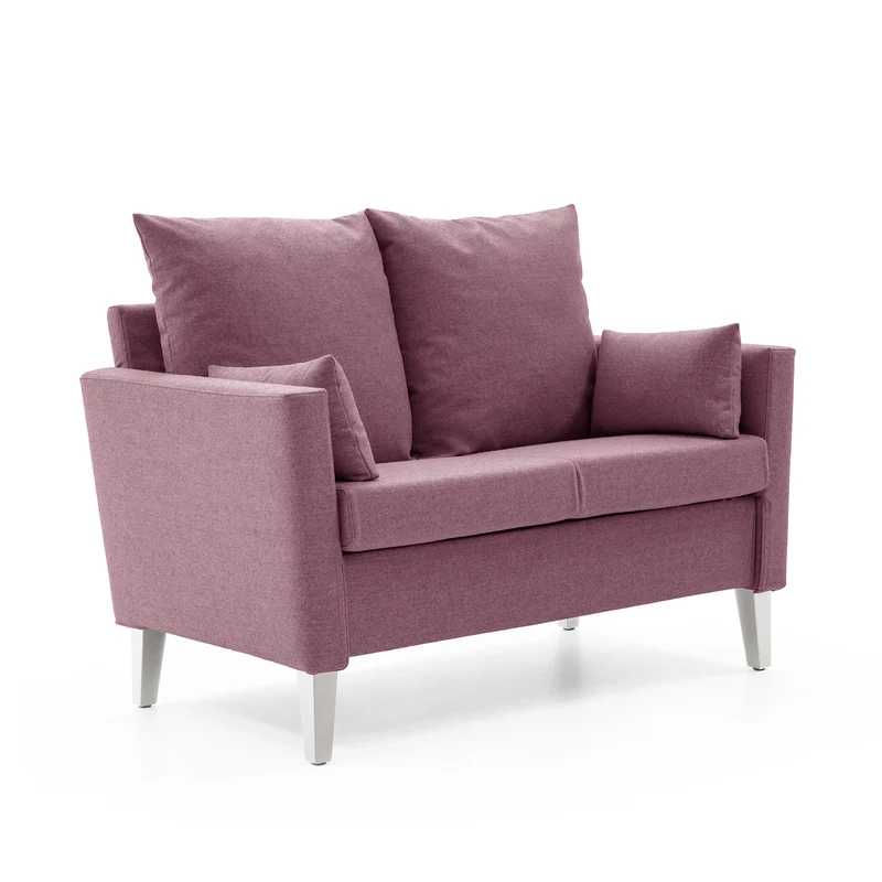 HELLAND Seniorensofa Bubble 2-Sitzer I gepolsterte Armlehnen
