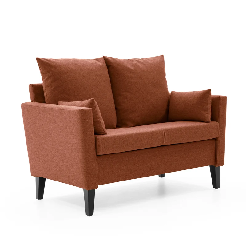HELLAND Seniorensofa Bubble 2-Sitzer I gepolsterte Armlehnen
