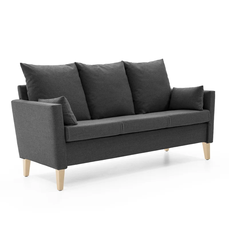 HELLAND Seniorensofa Bubble 3-Sitzer I gepolsterte Armlehnen