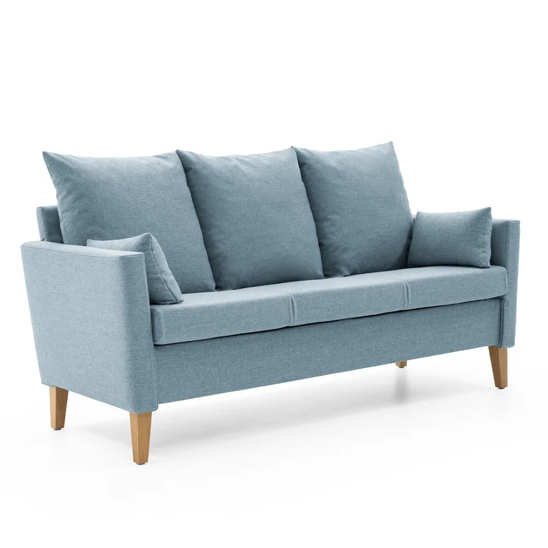 HELLAND Seniorensofa Bubble 3-Sitzer I gepolsterte Armlehnen