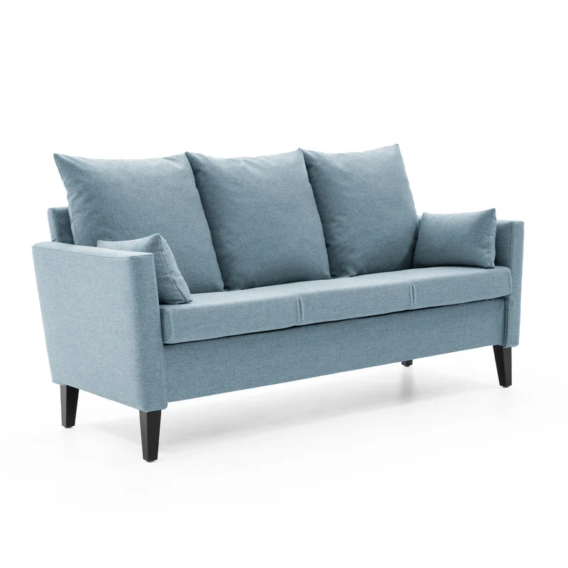 HELLAND Seniorensofa Bubble 3-Sitzer I gepolsterte Armlehnen