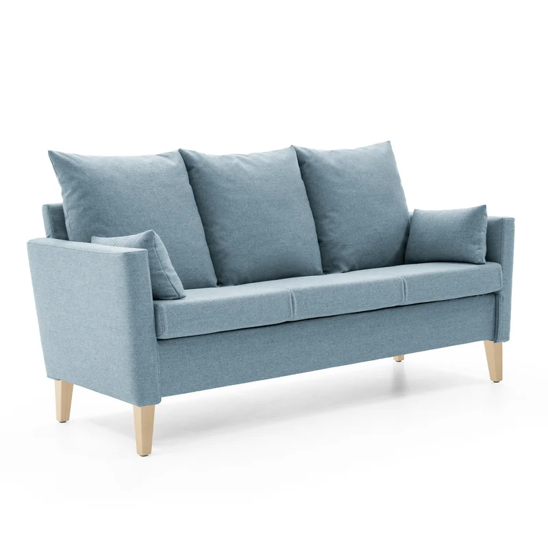 HELLAND Seniorensofa Bubble 3-Sitzer I gepolsterte Armlehnen