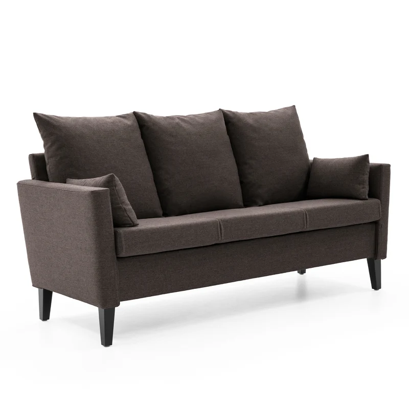 HELLAND Seniorensofa Bubble 3-Sitzer I gepolsterte Armlehnen