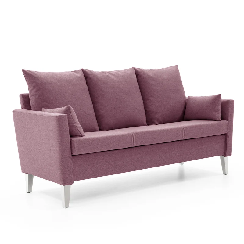 HELLAND Seniorensofa Bubble 3-Sitzer I gepolsterte Armlehnen