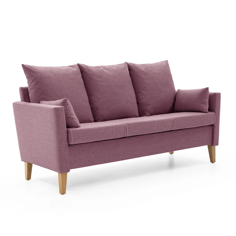 HELLAND Seniorensofa Bubble 3-Sitzer I gepolsterte Armlehnen