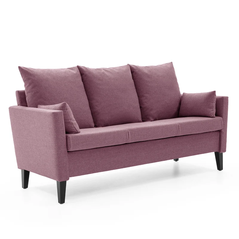 HELLAND Seniorensofa Bubble 3-Sitzer I gepolsterte Armlehnen