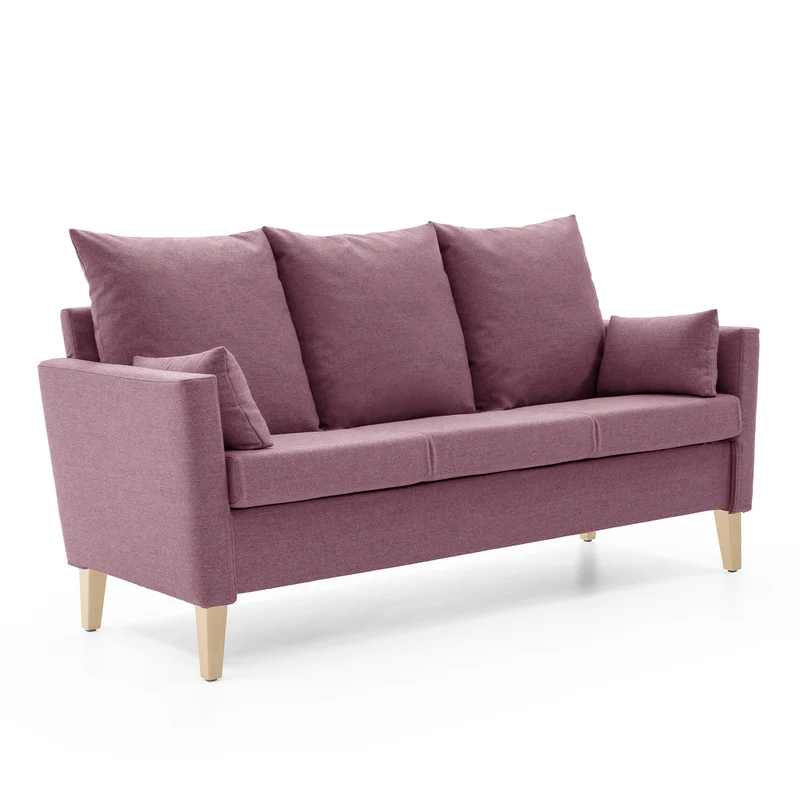 HELLAND Seniorensofa Bubble 3-Sitzer I gepolsterte Armlehnen