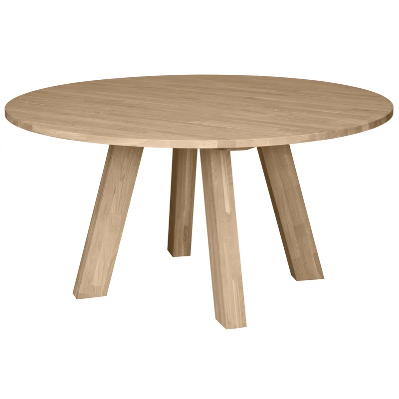 Rhonda XL esstisch ø150 cm eichen natural