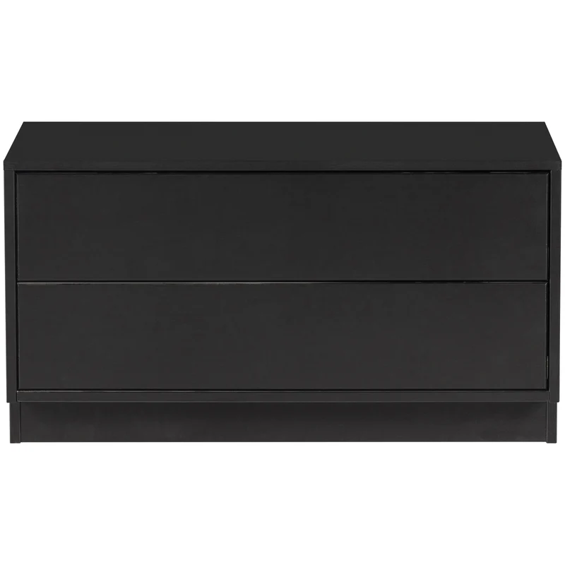 Finca tv möbel 75 cm holz tiefschwarz