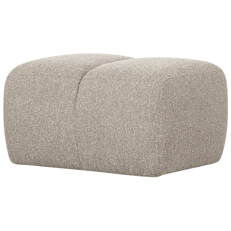 Mojo hocker 45x84x64 cm bouclé beige melange