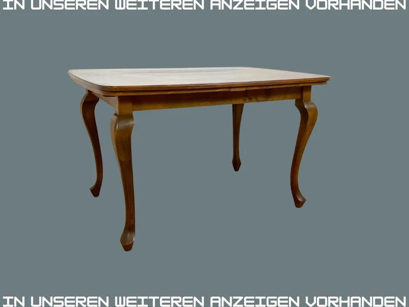 Set aus 4 wunderschönen 50er Jahre Chippendale Esszimmerstühlen mit Wiener Geflecht & bordeaux rotem Bezug I 4er Stühle Holzstühle Küchenstühle Mid-Century Vintage Barock I