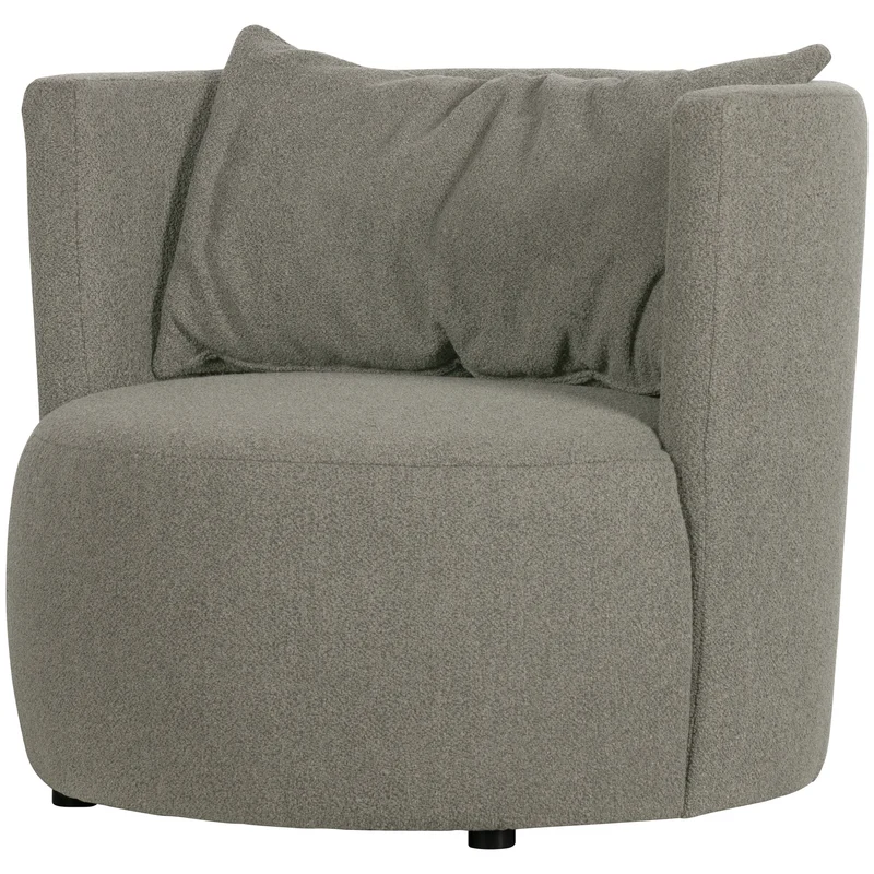 Explore sessel bouclé grau