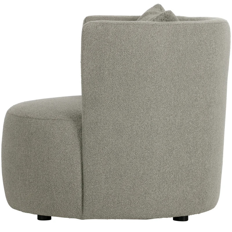 Explore sessel bouclé grau