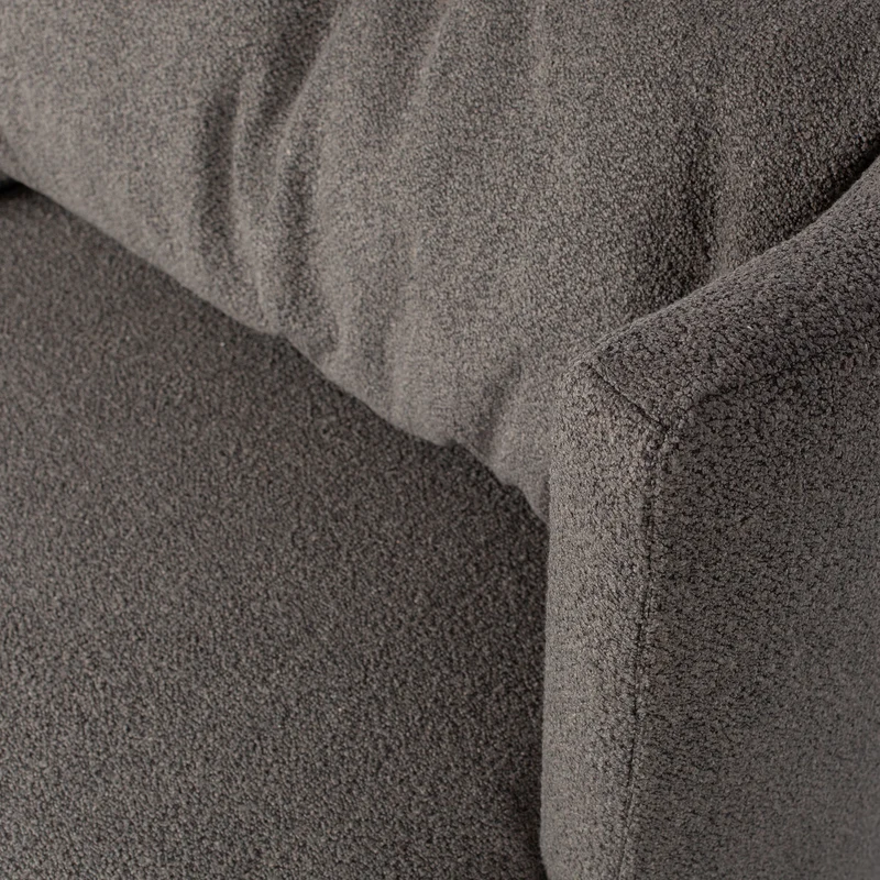 Explore sessel bouclé braun