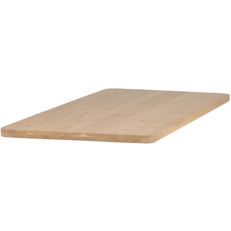 Tablo tischplatte eiche nature curved 200x90 cm