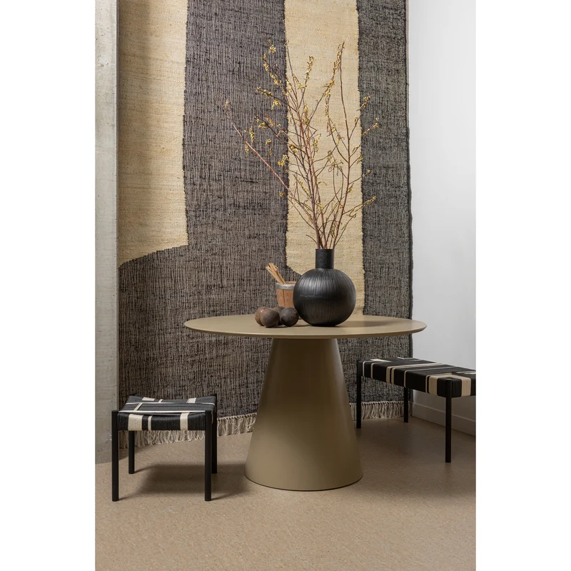 Jorre esstisch mdf militärbraun ø120 cm