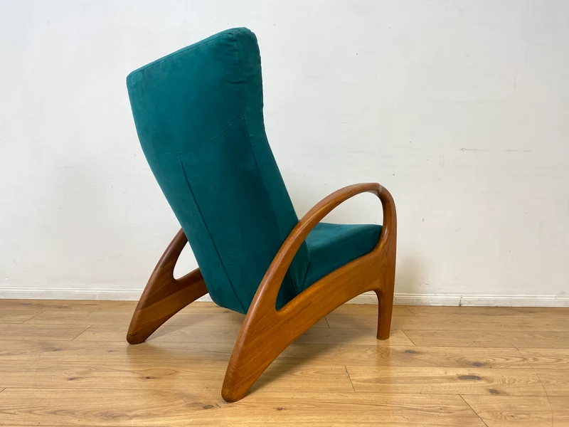 WMK I Stilvoller skandinavisches Designersessel von Holstebro Møbelfabrik