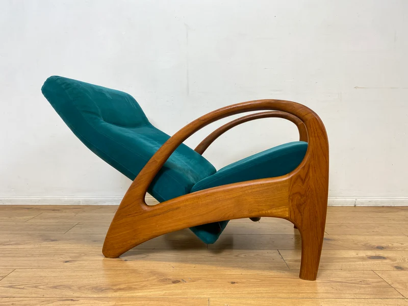 WMK I Stilvoller skandinavisches Designersessel von Holstebro Møbelfabrik