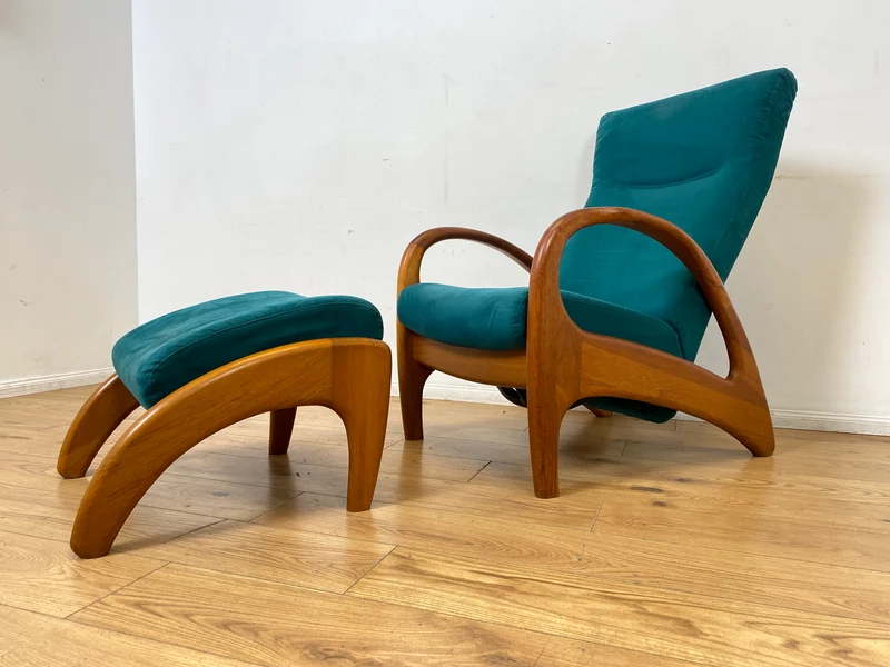 WMK I Stilvoller skandinavisches Designersessel von Holstebro Møbelfabrik