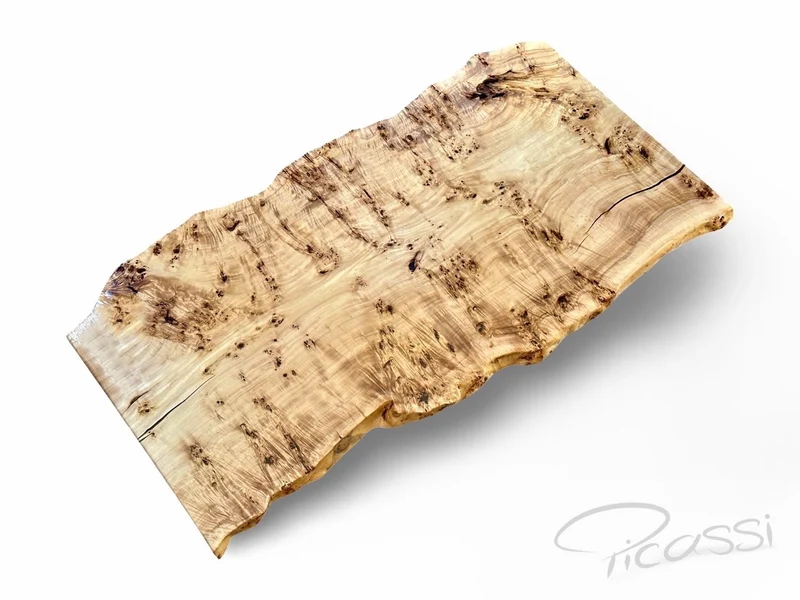 Tischplatten Unikat aus Pappelmaser - Baumstamm Unikat 220x110cm