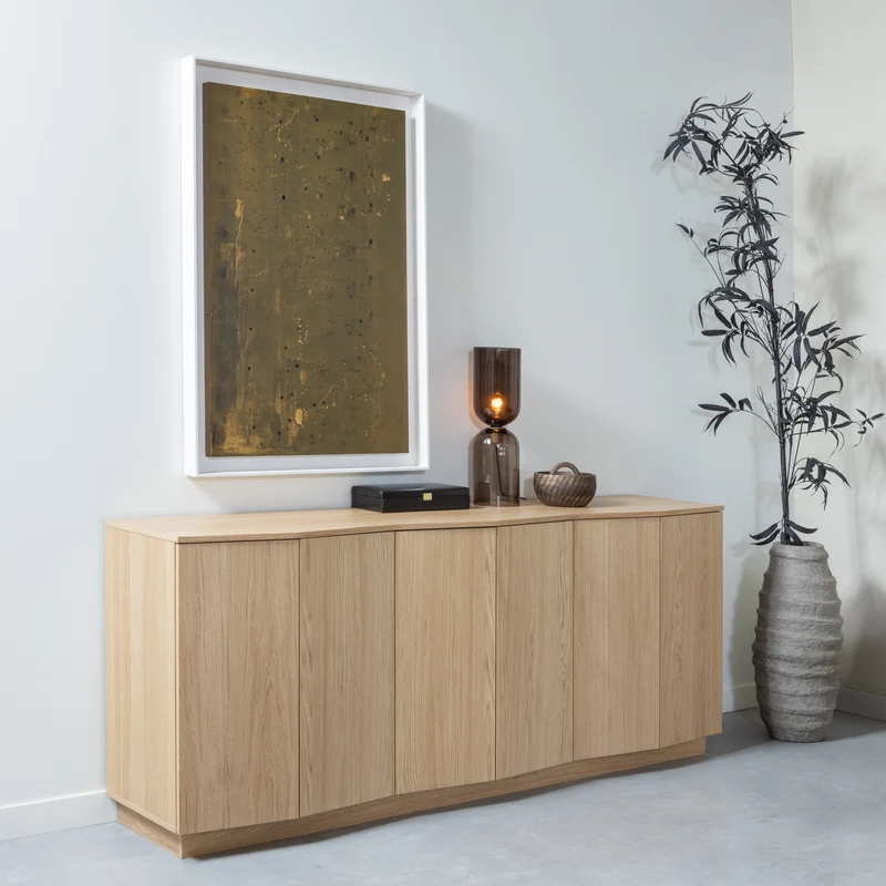 Zuma anrichte 200 cm eiche transparent