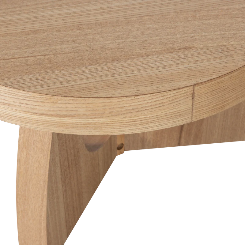 Tala beistelltisch mdf furnier natur 35xø55 cm
