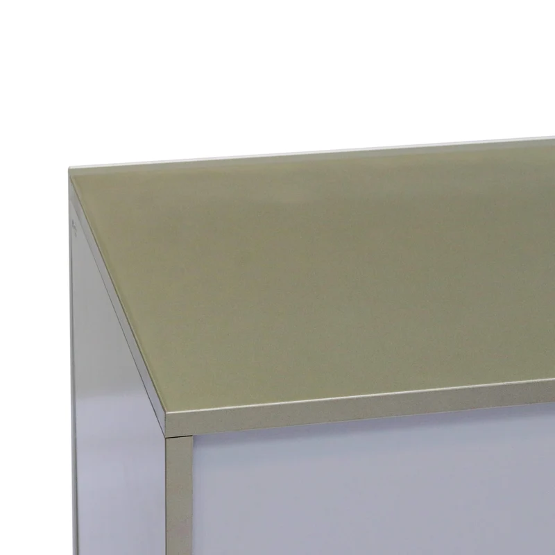 Ibiza Sideboard 4dr Metallic Finish Perl