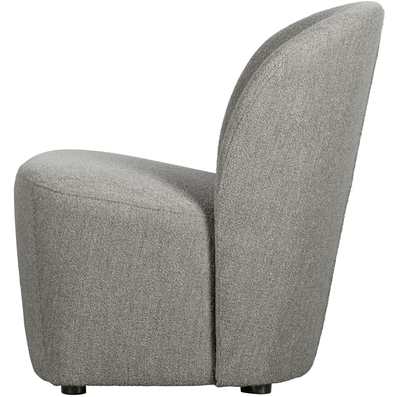 Lofty sessel bouclé grau