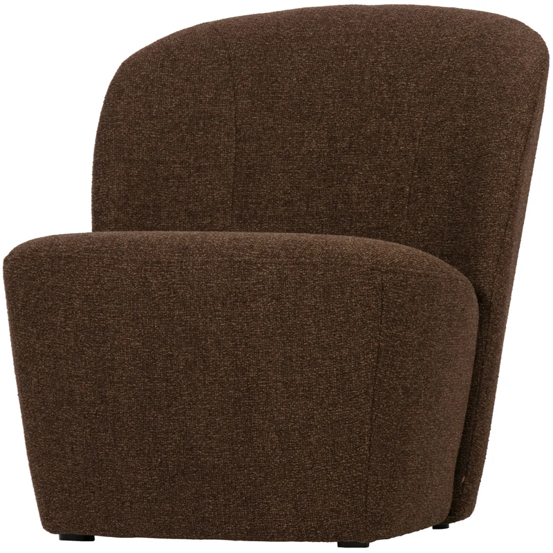 Lofty sessel braun melange