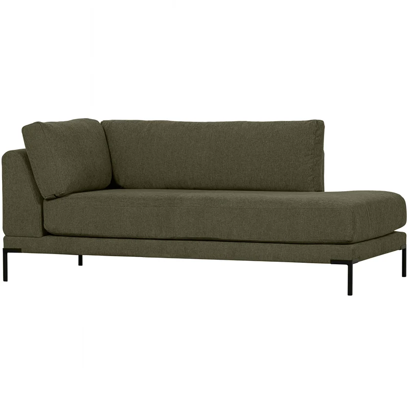 Couple lounge element rechts warmes grün