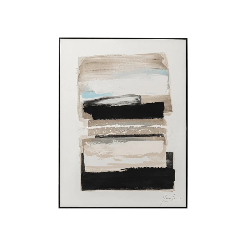 Lontano – Framed Picture (Beige)