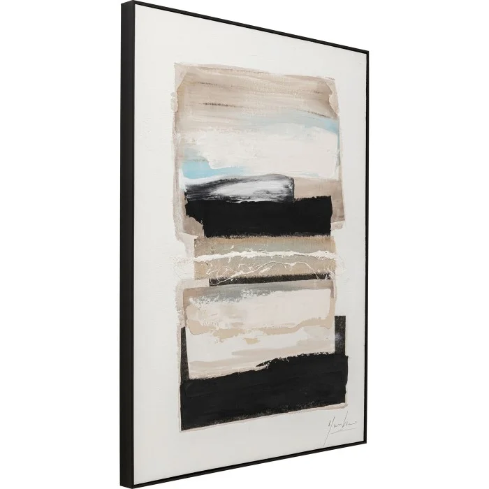Lontano – Framed Picture (Beige)