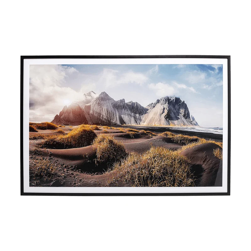 Mountain View – Framed Picture (Multicoloured)