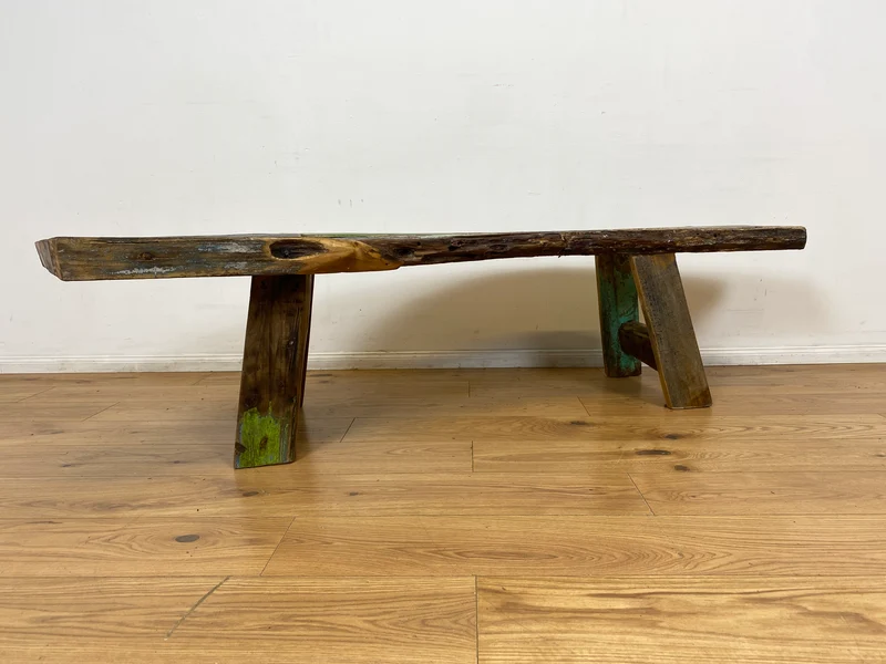 Boatwood by WMK I Nachhaltige & sehr robuste Bank aus altem Bootsholz