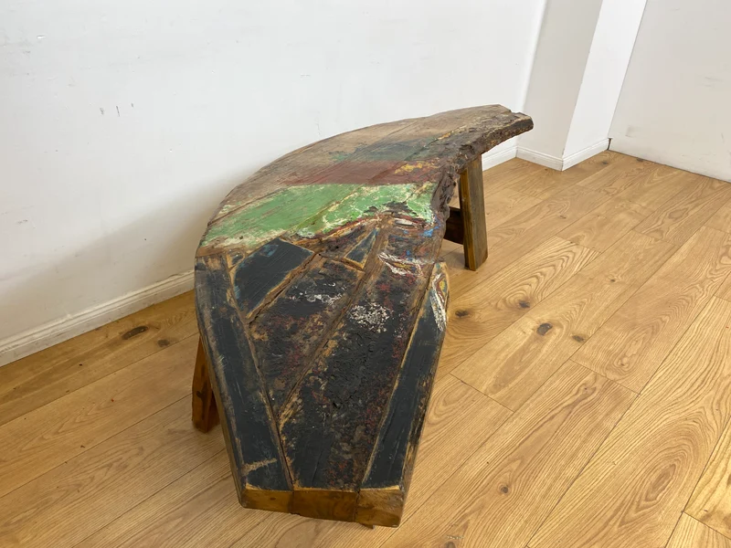Boatwood by WMK I Nachhaltige & sehr robuste Bank aus altem Bootsholz