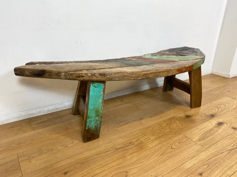 Boatwood by WMK I Nachhaltige & sehr robuste Bank aus altem Bootsholz