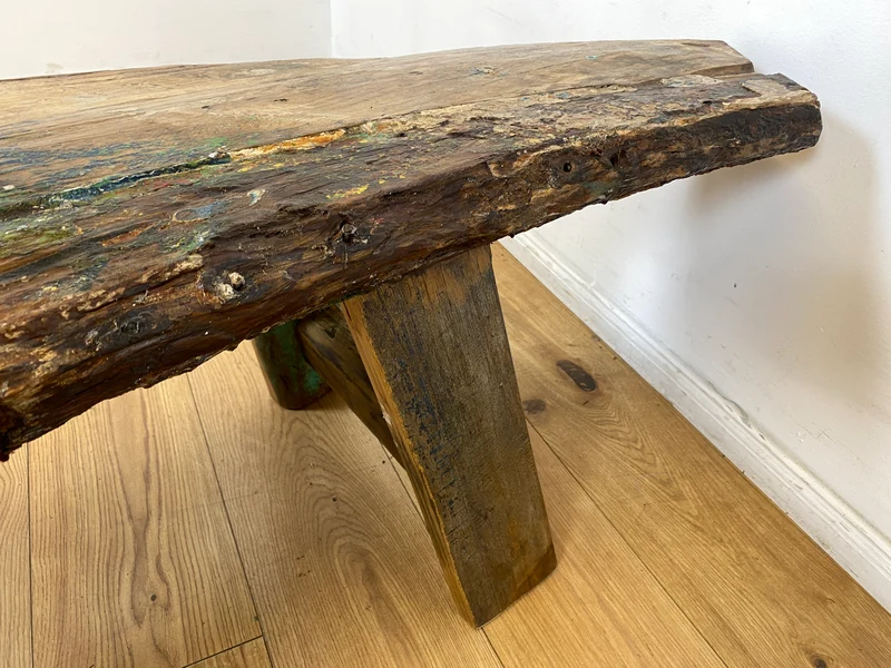 Boatwood by WMK I Nachhaltige & sehr robuste Bank aus altem Bootsholz