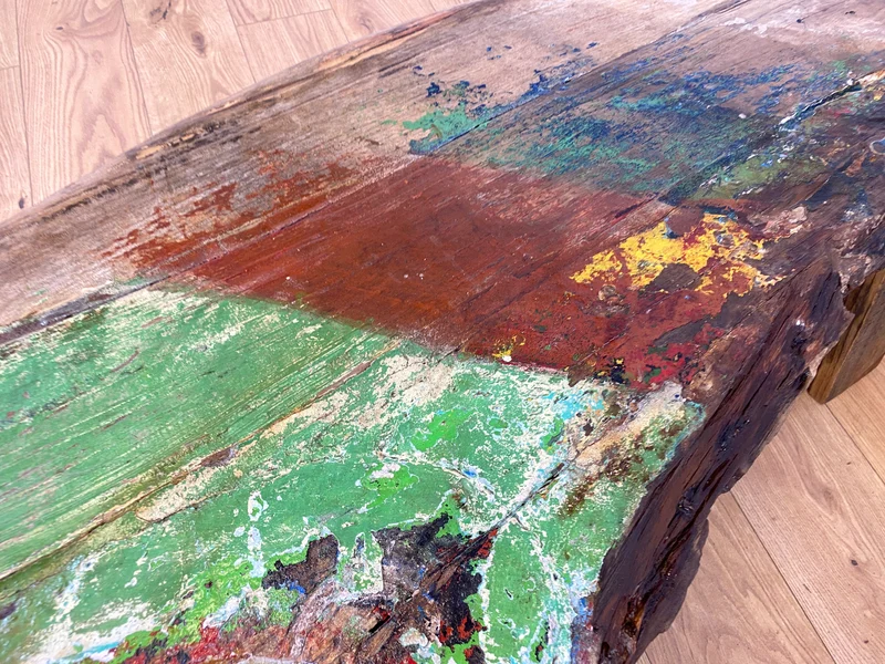 Boatwood by WMK I Nachhaltige & sehr robuste Bank aus altem Bootsholz