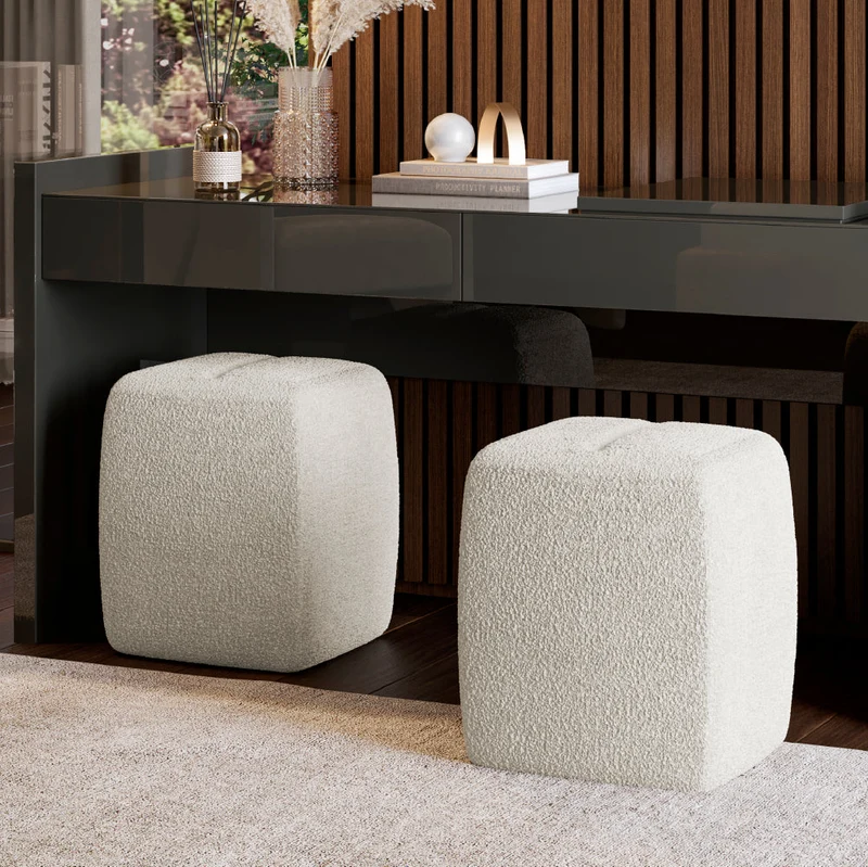 Evanyrouse Marpa quadratischer Pouf