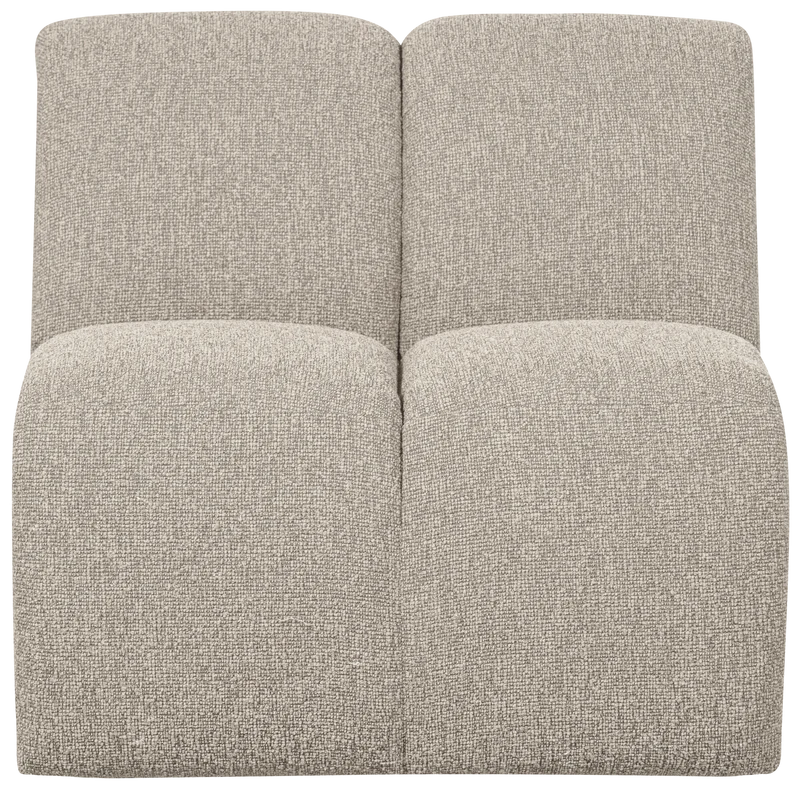 Mojo 1-sitzer element bouclé beige melange