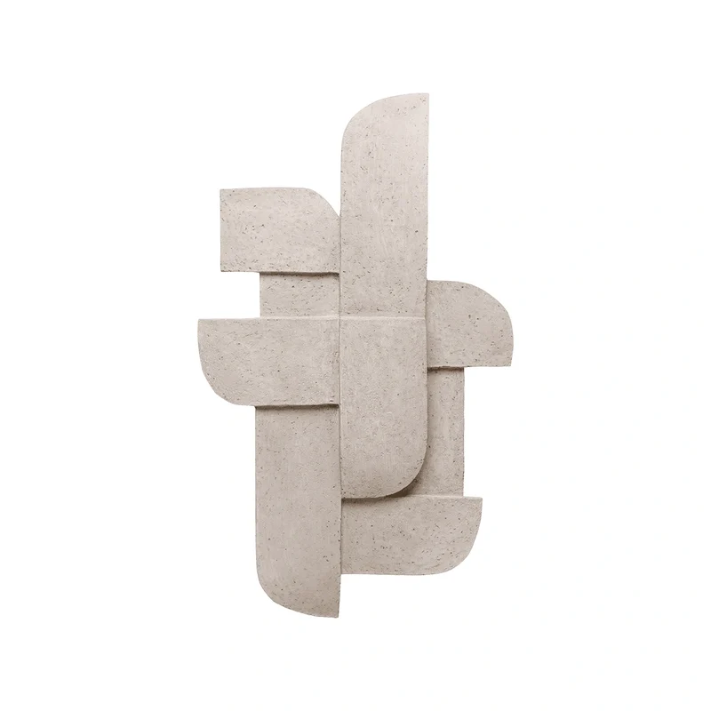 Rotondo Pezzi Wall Object – Extra Large (Beige)
