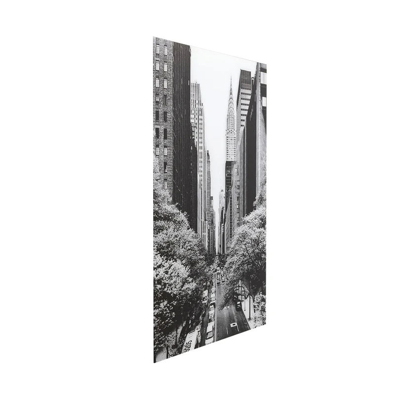 Streets of New York – Glass Picture (Black)